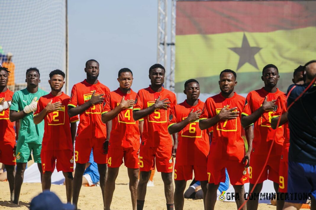 beach-soccer-afcon:-black-sharks-eliminated after-5-2-loss-to-morocco